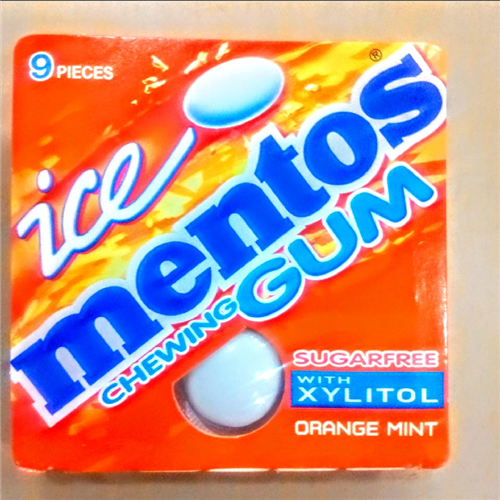 MENTOS ICE GUM ORANGE