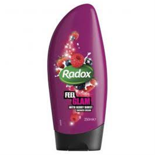 250ML RADOX SHOWER GEL GLAM