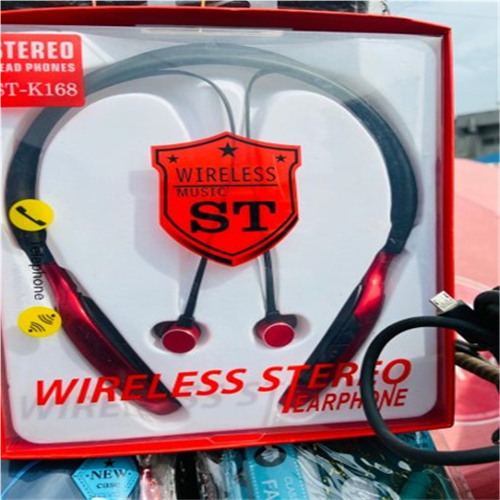    Wireless Music Wireless Bluetooth Earpod_ 8D Stereo Bass Neck Bluetooth Earpóds