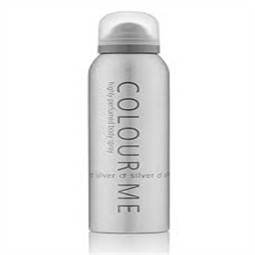 150ML COLOUR ME  SILVER BODY SPRAY