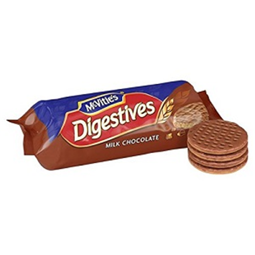 266G MCVITIE'S DIGESTIVE MILK CHOCOLATE