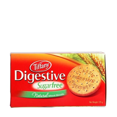 225G TIFFANY DIGESTIVE SUGARFREE BISCUITS