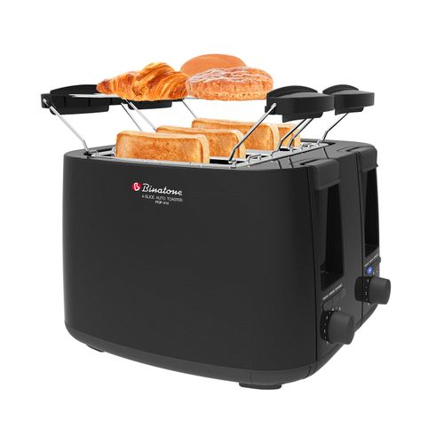 Binatone Four Slice Auto Pop-up Toaster POP-414 - Black