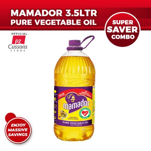 Mamador Pure Vegetable Cooking Oil - 3.5L