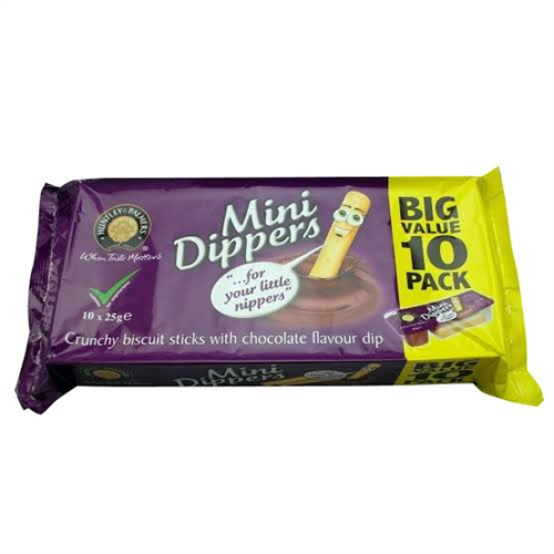 10x25G MINI DIPPERS CHOCO