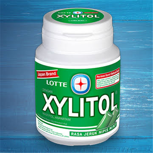 LOTTE XYLITOL MINT GUM  SARCET MIX