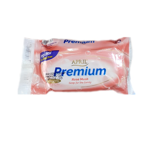 April premium rose musk soap 65G