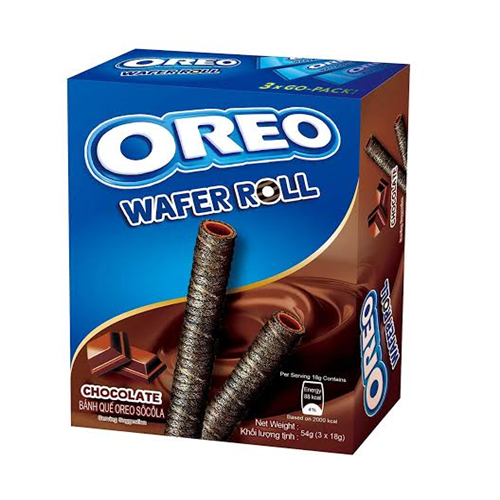 54G OREO WAFER ROLL CHOCOLATE