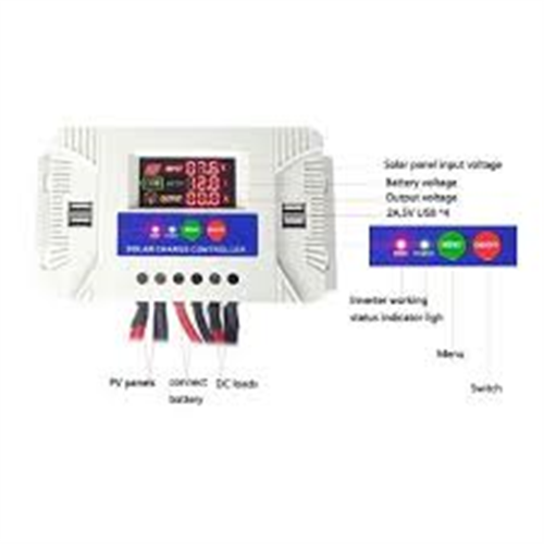 60A Solar Charge Controller PWM Intelligent