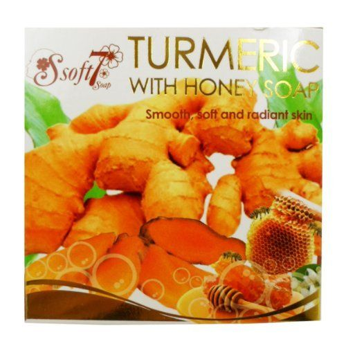 SOFT 7 TURMERIC WITH HONEY SOAP – 120g