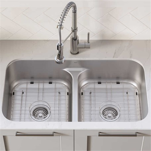 Polished Stainless Steel Kitchen Sink