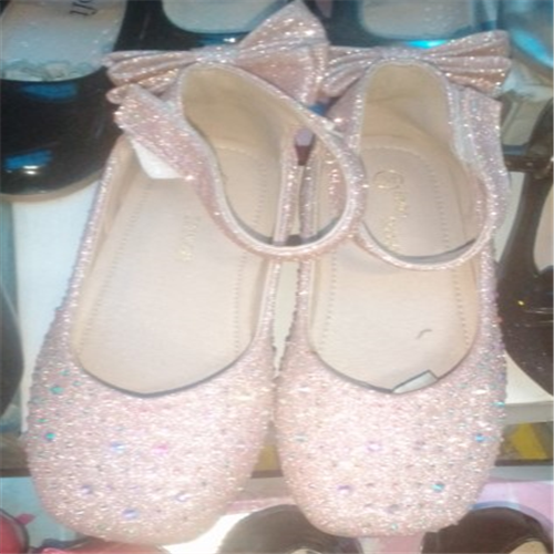 Quality kids Pink Crystal Shoe Cover Toes Heel