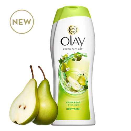 Olay Crisp pear body wash