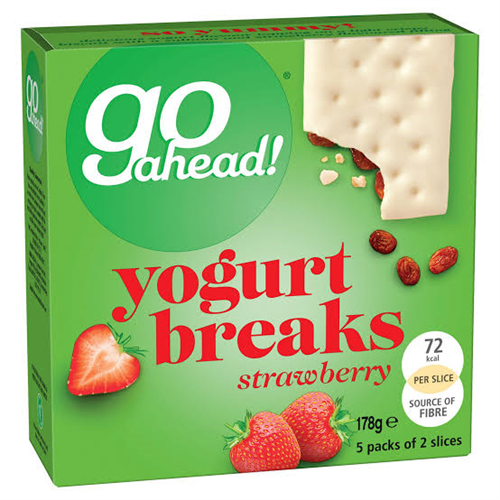 178G GO AHEAD YOGURT BREAKS BLUEBERRY