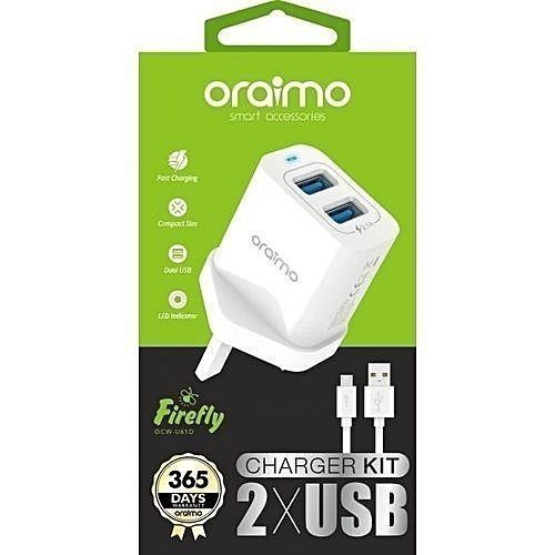 Oraimo USB Wall Charger, Travel Charger, Fast Charging