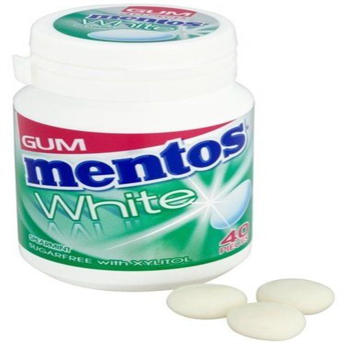 60G GUM MENTOS WHITE WRIGLEYS SPEARMINT