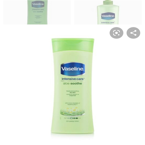 400ML VASELINE INTENSIVE CARE ALOE SOOTHE