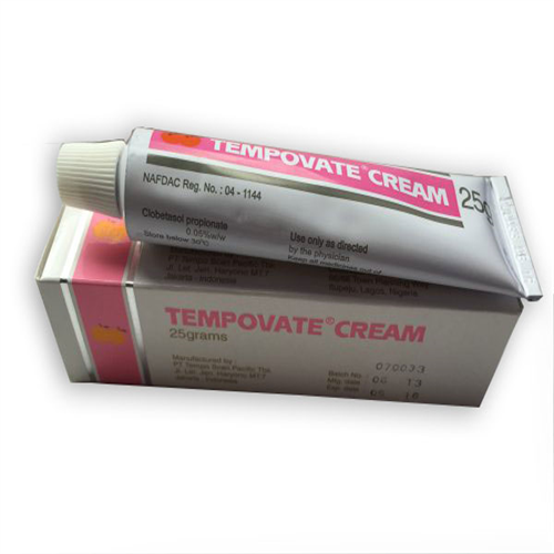 TEMPOVATE SKIN LIGHTENING/BLEACHING CREAM (Orange) 25g ORIGINAL