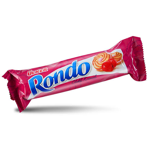 76G ULKER RONDO STRAWBERRY CREAM