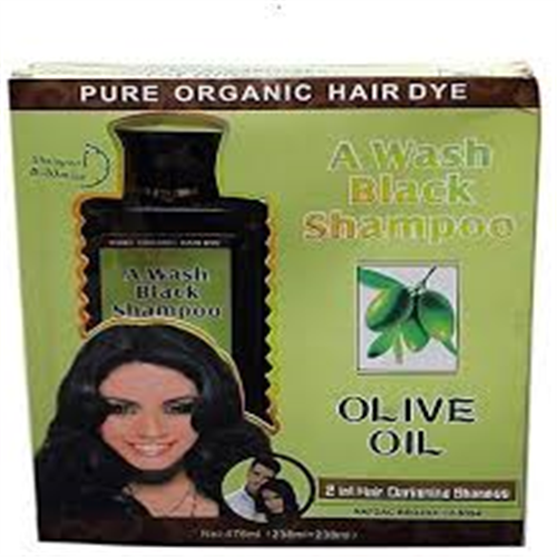 476ML PURE ORGANIC HAIR DYE OLIVE OIL SHAMPOO