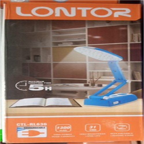 Lontor White And Black Design Lontor Rechargeable Reading Lamp