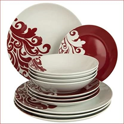 CRANBERRY BEAUTY MEETS QUALITY 12PCS DINNER SET