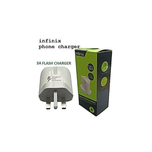 Infinix 3A Fast Charge Adaptive Charger For Tecno And Infinix Smart Phones