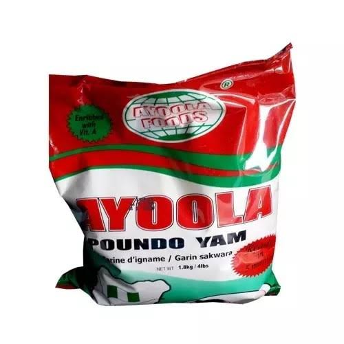 Ayoola poundo yam flour