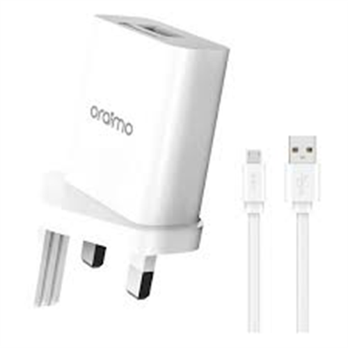 Oraimo 3 Pin Fast Charger