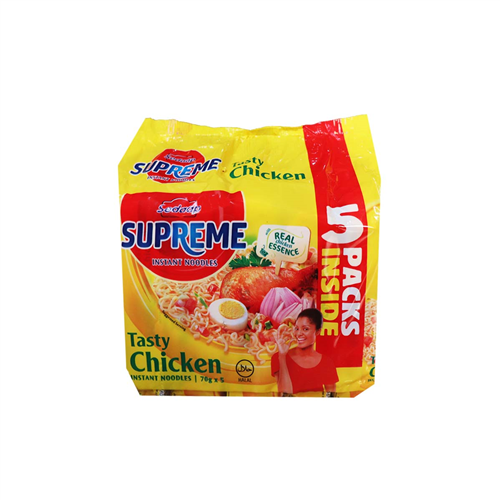 70G SUPREME INSTANT NOODLES 5 PACKS 