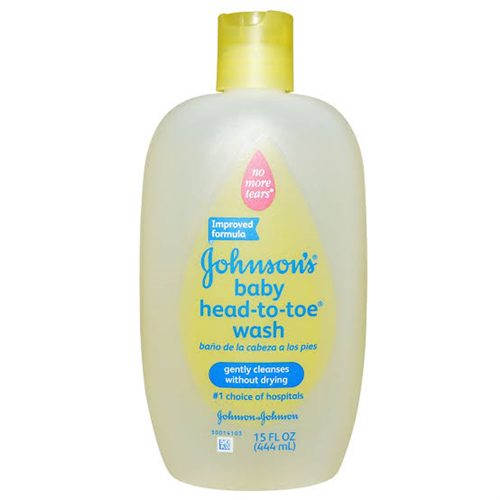 444ML JOHNSONS BABY HEAD-TO-TOE WASH MIX