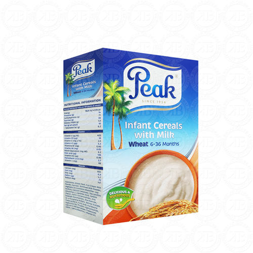 250g Wheat Peak infant cereal