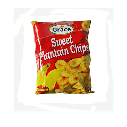 Sweet plantain chips