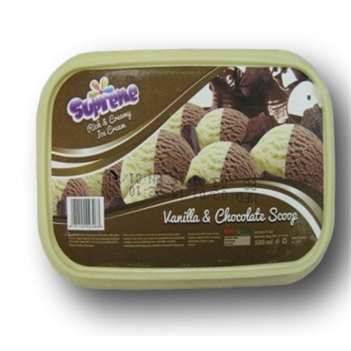 2L SUPREME RICH & CREAMY ICE VANILLA/CHOCOLTE