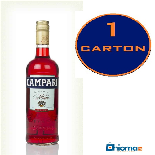 CARTON Of Campari Medium size