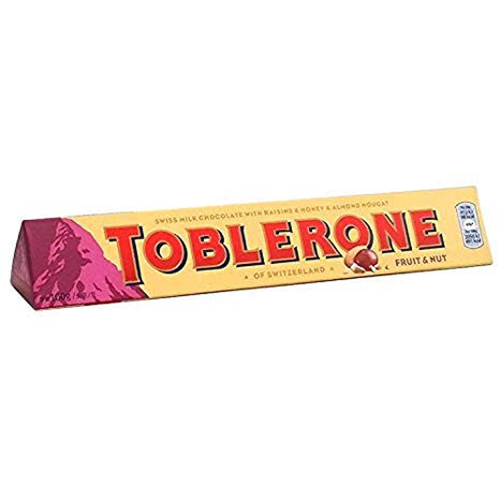 100G TOBLERONE FRUIT AND NUT