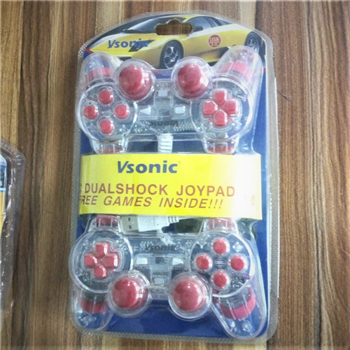 DOUBLE TRANSPARENT GAME PAD
