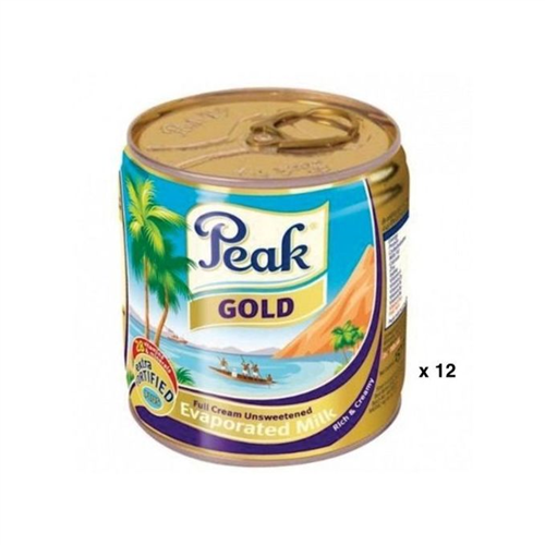 Peak  Tin  Filled Evaporated Milk 