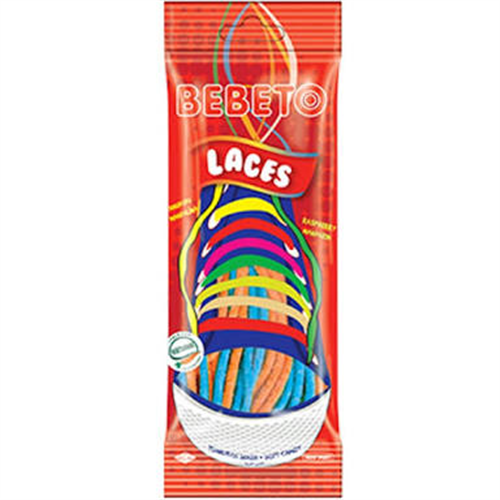 Bebeto Laces Raspberry & Mandarin 75gm