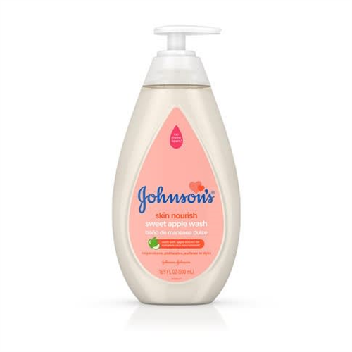 800ML JOHNSONS SKIN  NOURISH SWEET APPLE WASH