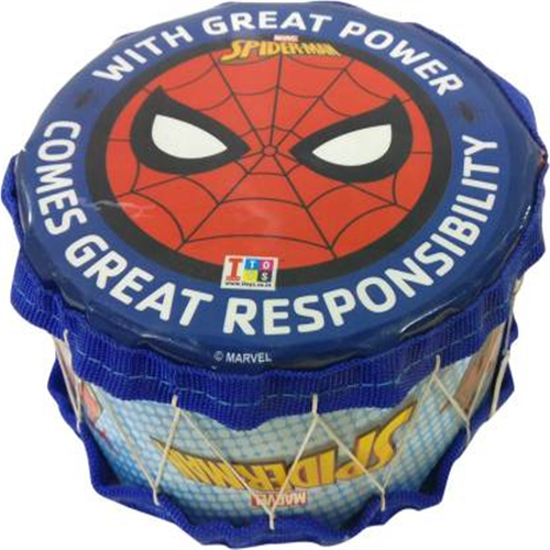 MARVEL Spider-Man Small Size Drum Musical Toy  (Multicolor)
