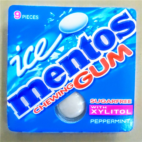 MENTOS ICE GUM PEPPERMINT