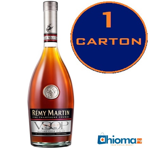CARTON of Rémy Martin VSOP Champagne cognae