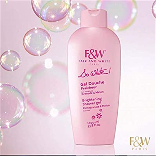 1000ML F&W SO WHIITE BRIGHTENING SHOWER GEL