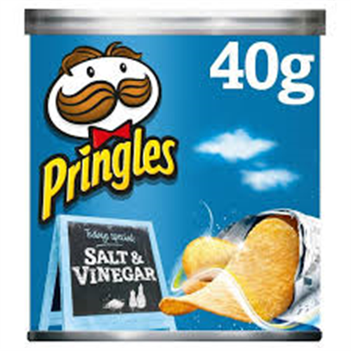 PRINGLES SALT & VINEGAR (40G)