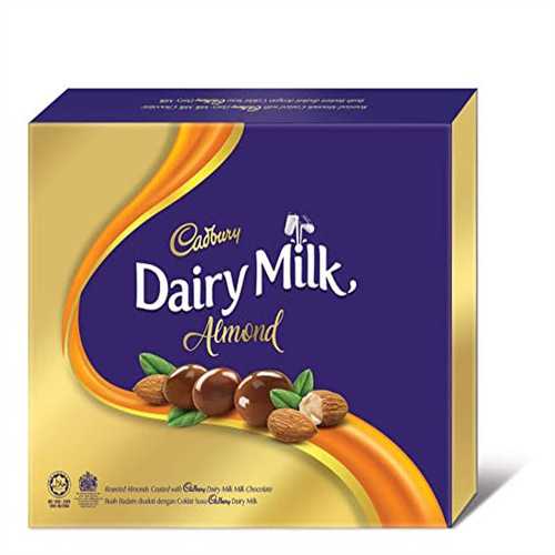 180G CADBURRY DAIRY MILK SWEETS & CHOCOLATES ALMOND