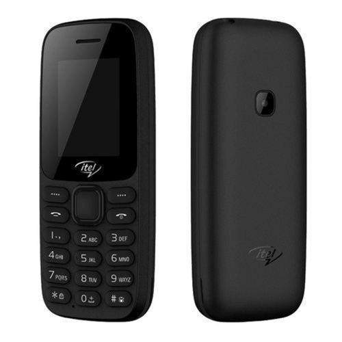 Itel 2171 Wireless Fm, Torch Dual Sim Feature Phone - Black