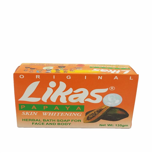 Likas Skin Whitening Herbal Soap Papaya135g