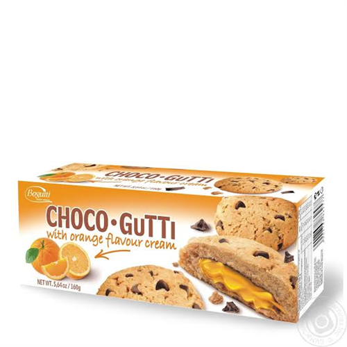 160G CHOCO GUTTI WITH ORANGE FLAVOUR CREAM