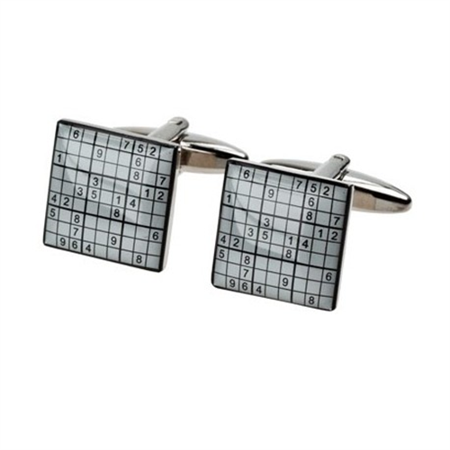 OMRY SUDOKU CUFFLINKS